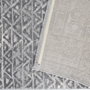 Conceptum Notta 1108 Alfombra de Pasillo 80 x 300 cm Gris y Crema